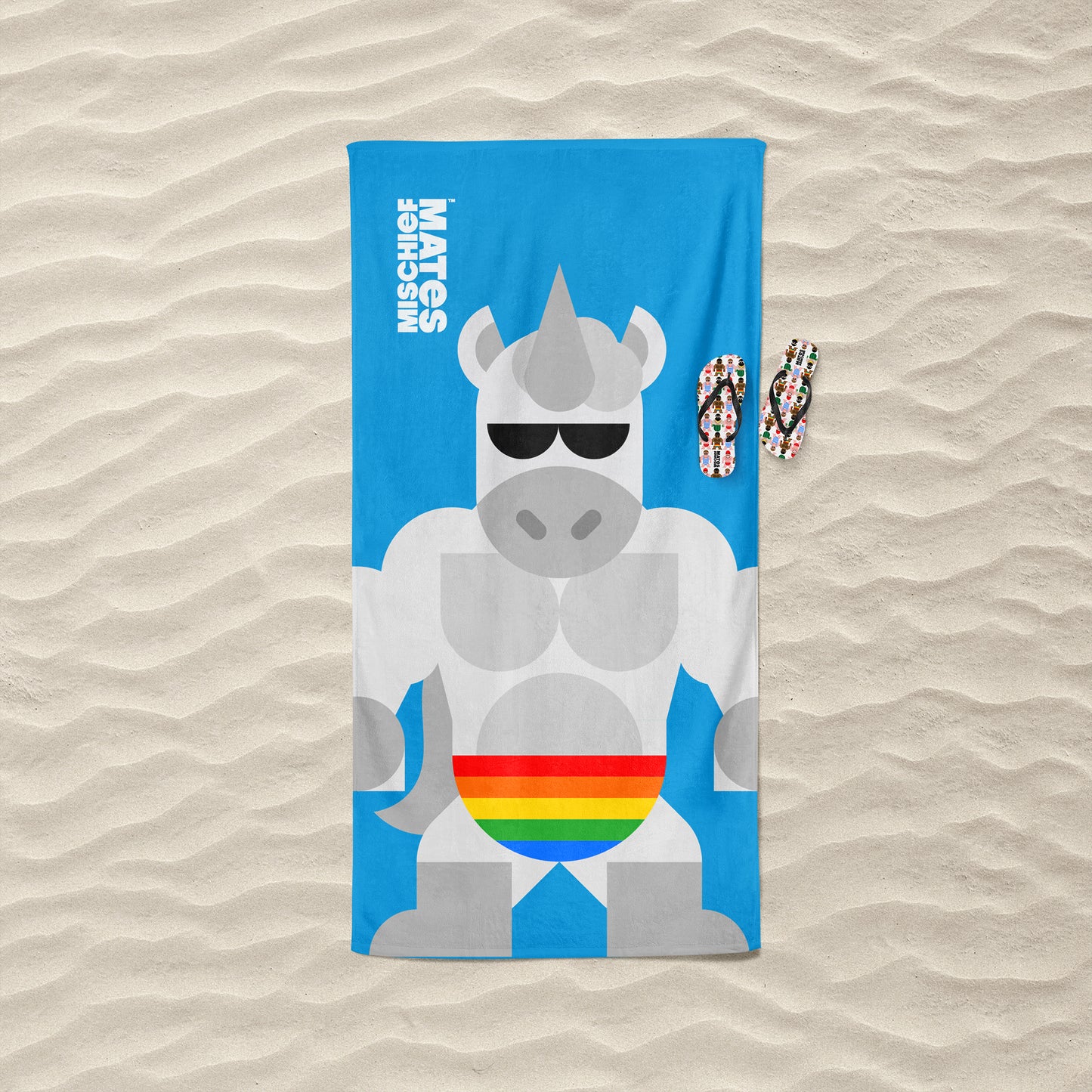 Uno the Unicorn Pool Towel