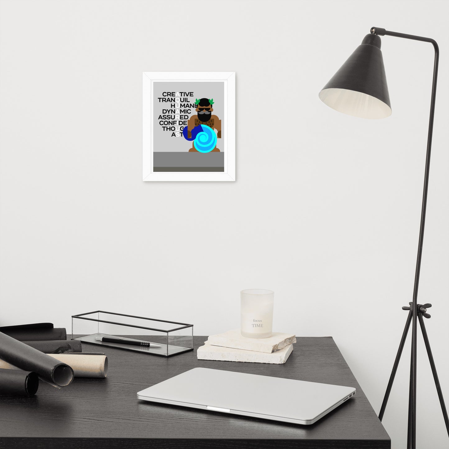Aquarius Framed Artwork
