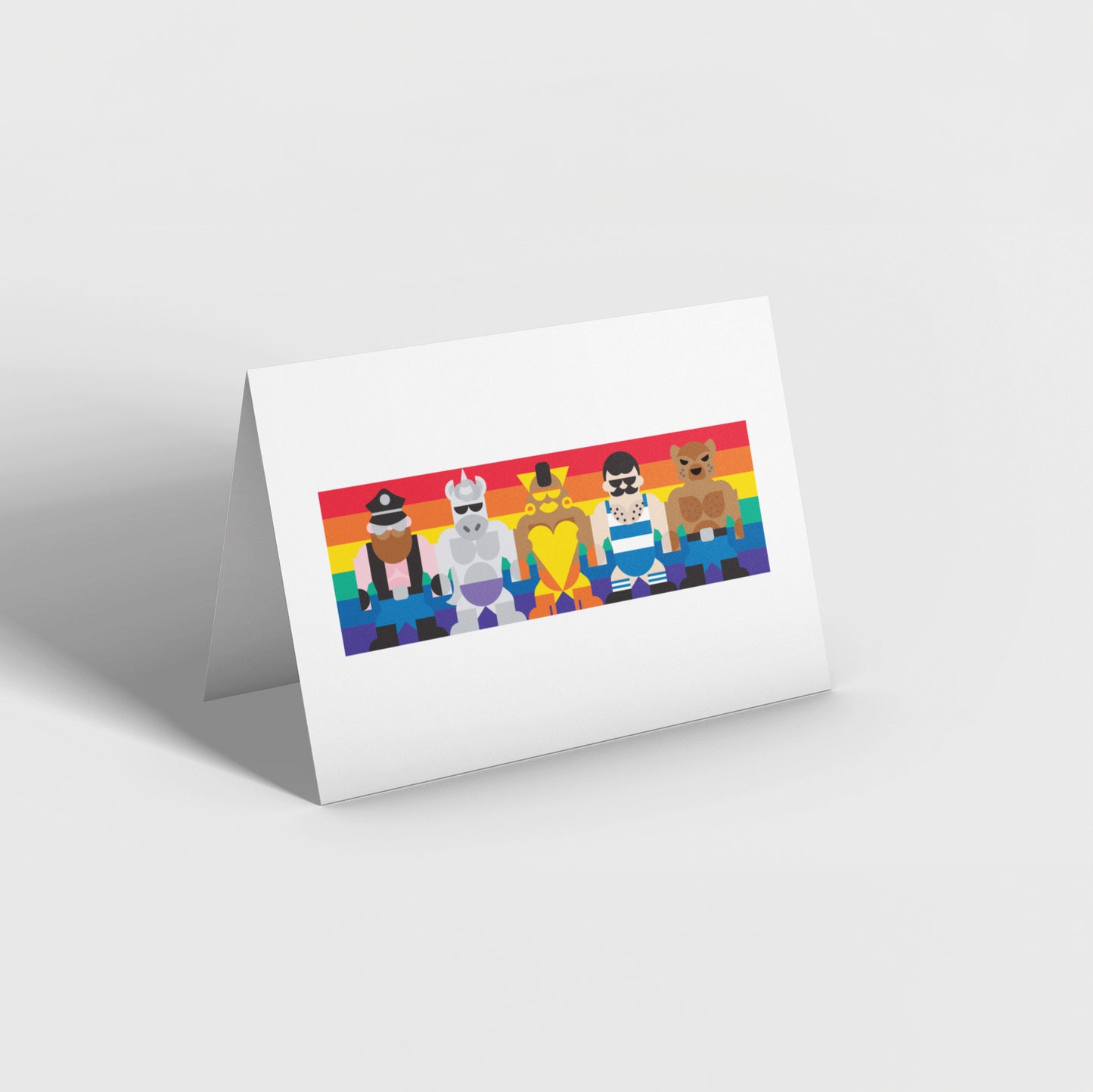Pride Mates Greeting Card