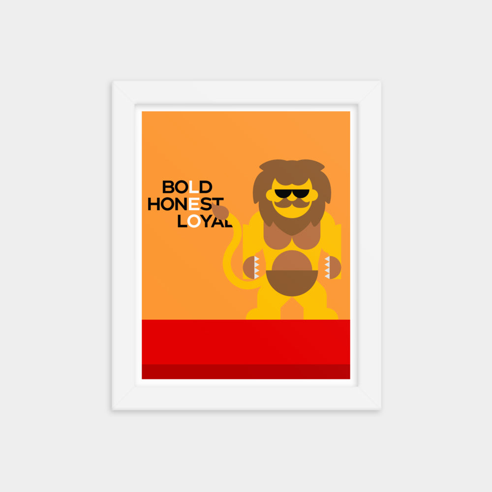 Leo Framed Artwork