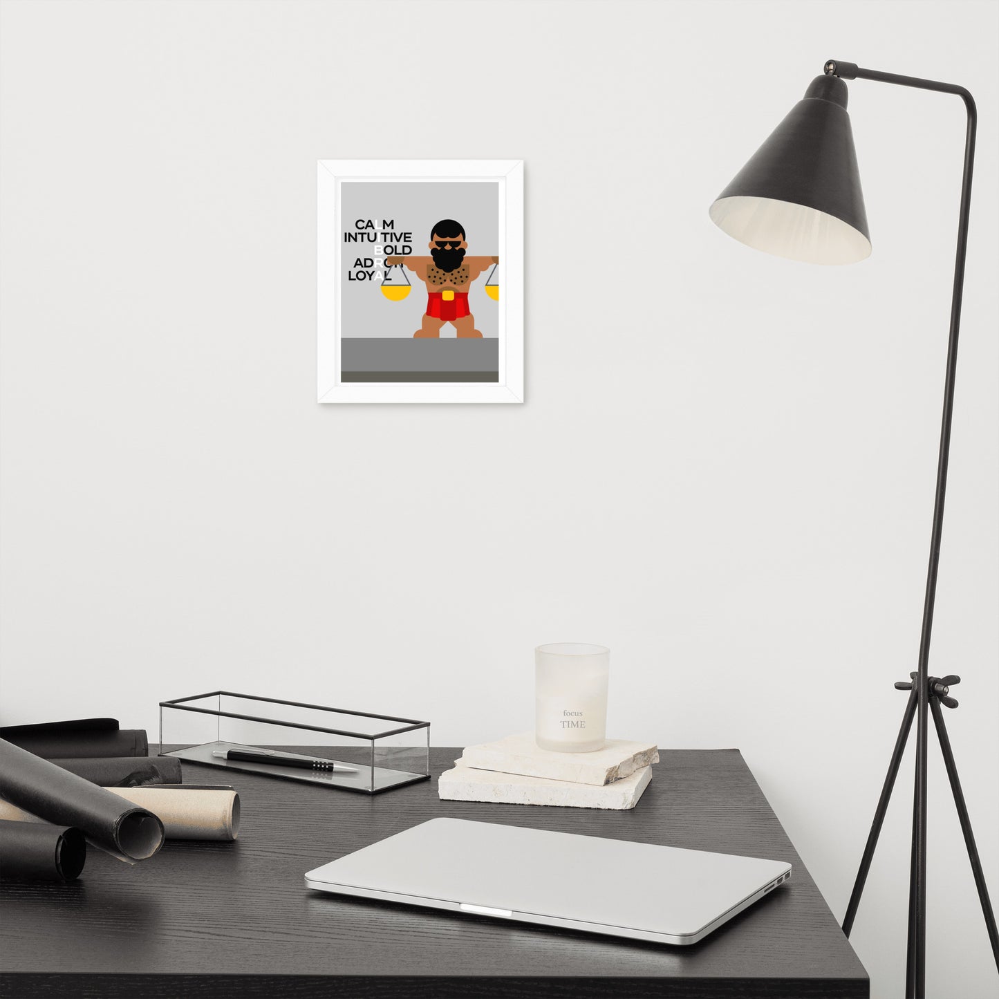 Libra Framed Artwork