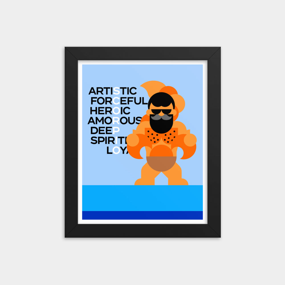 Scorpio Framed Artwork