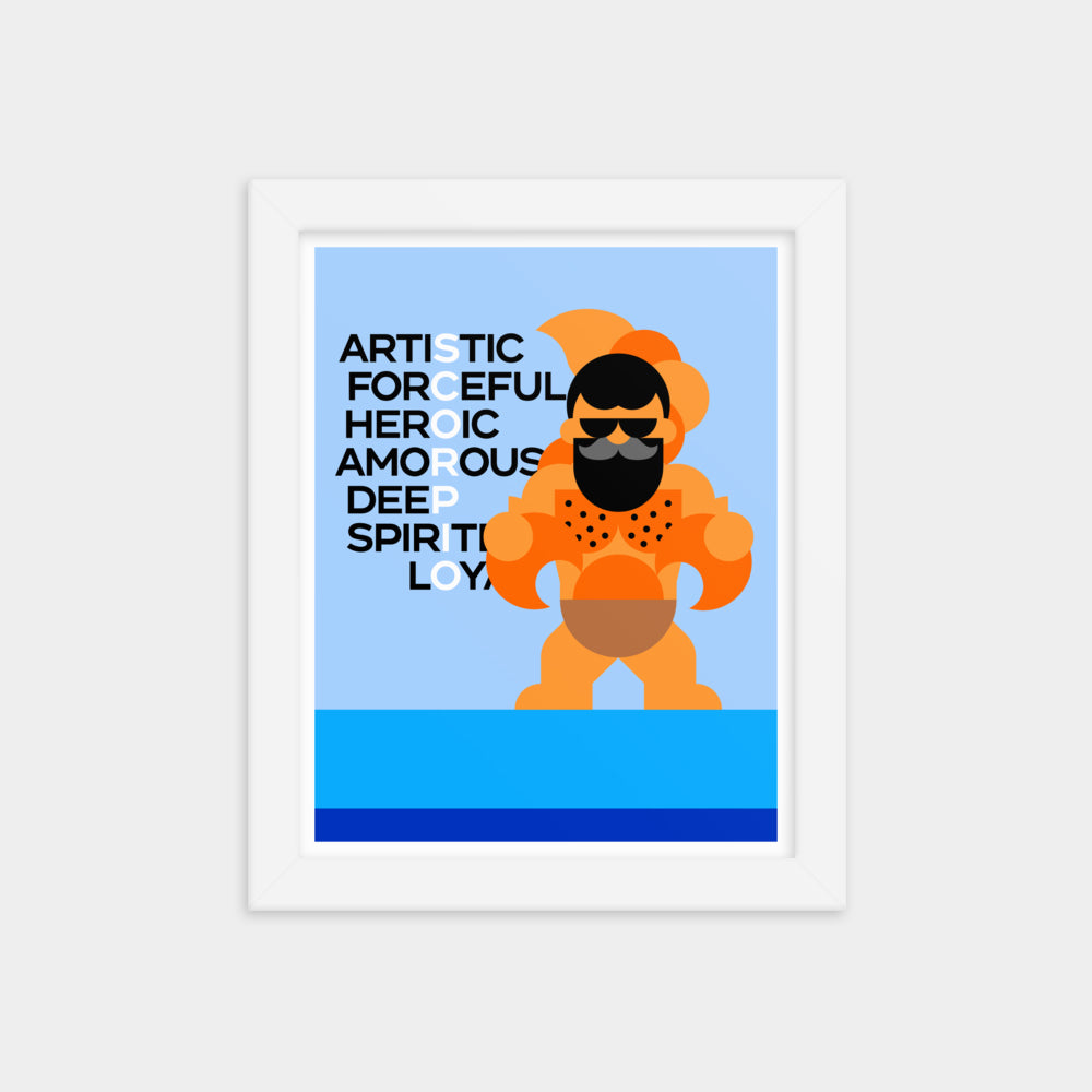 Scorpio Framed Artwork