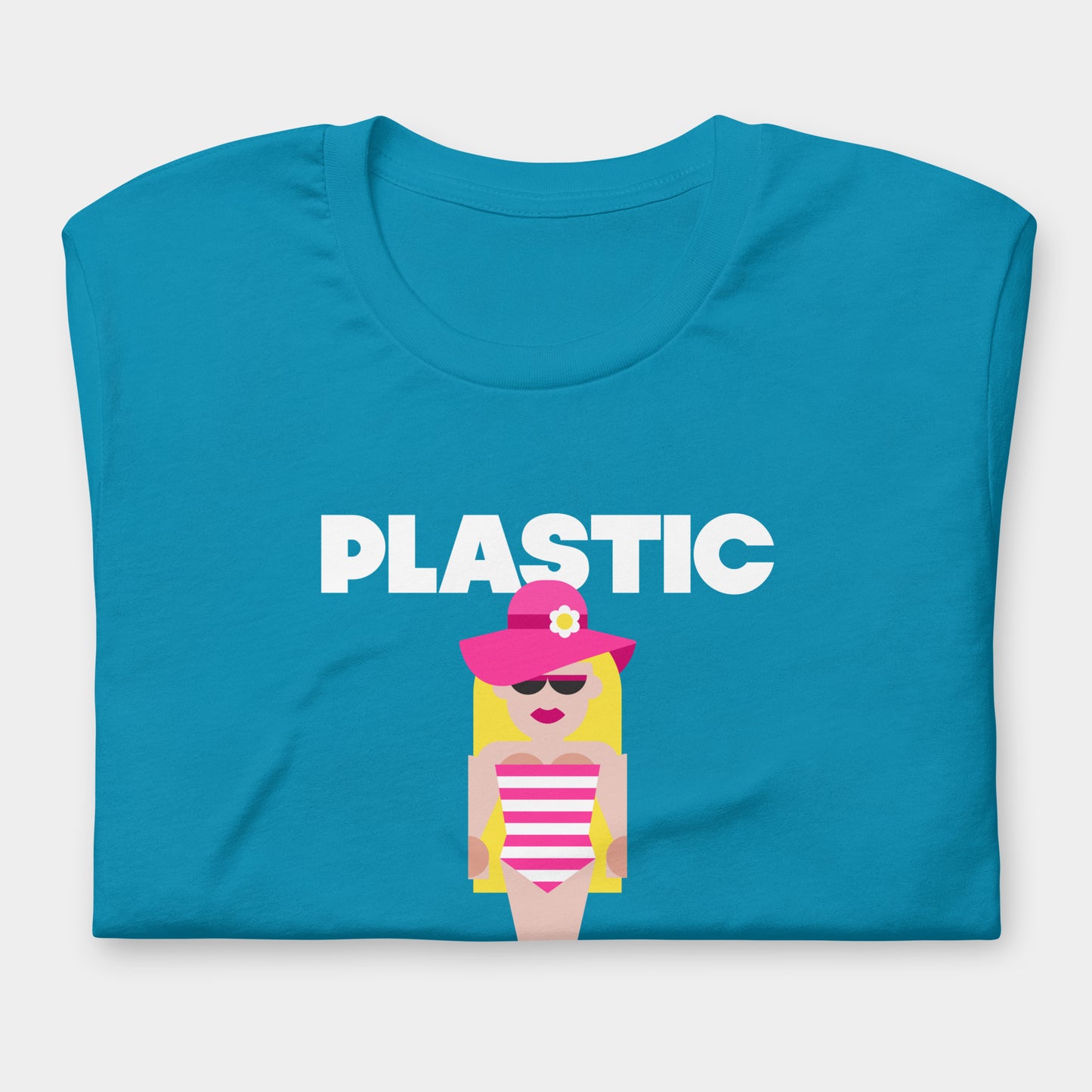 Plastic Barbara on Aqua