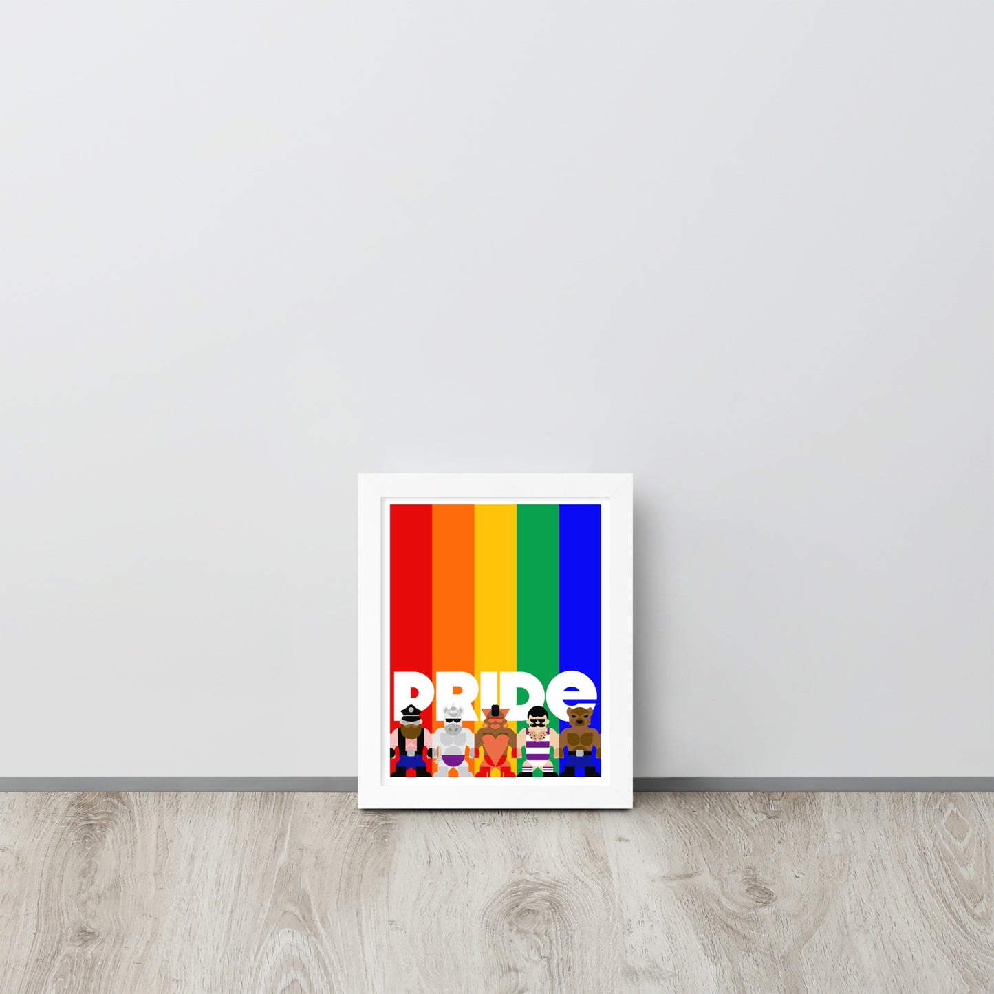 Pride Mates Framed Artwork