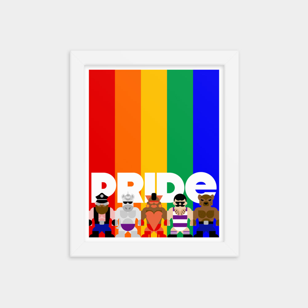 Pride Mates Framed Artwork