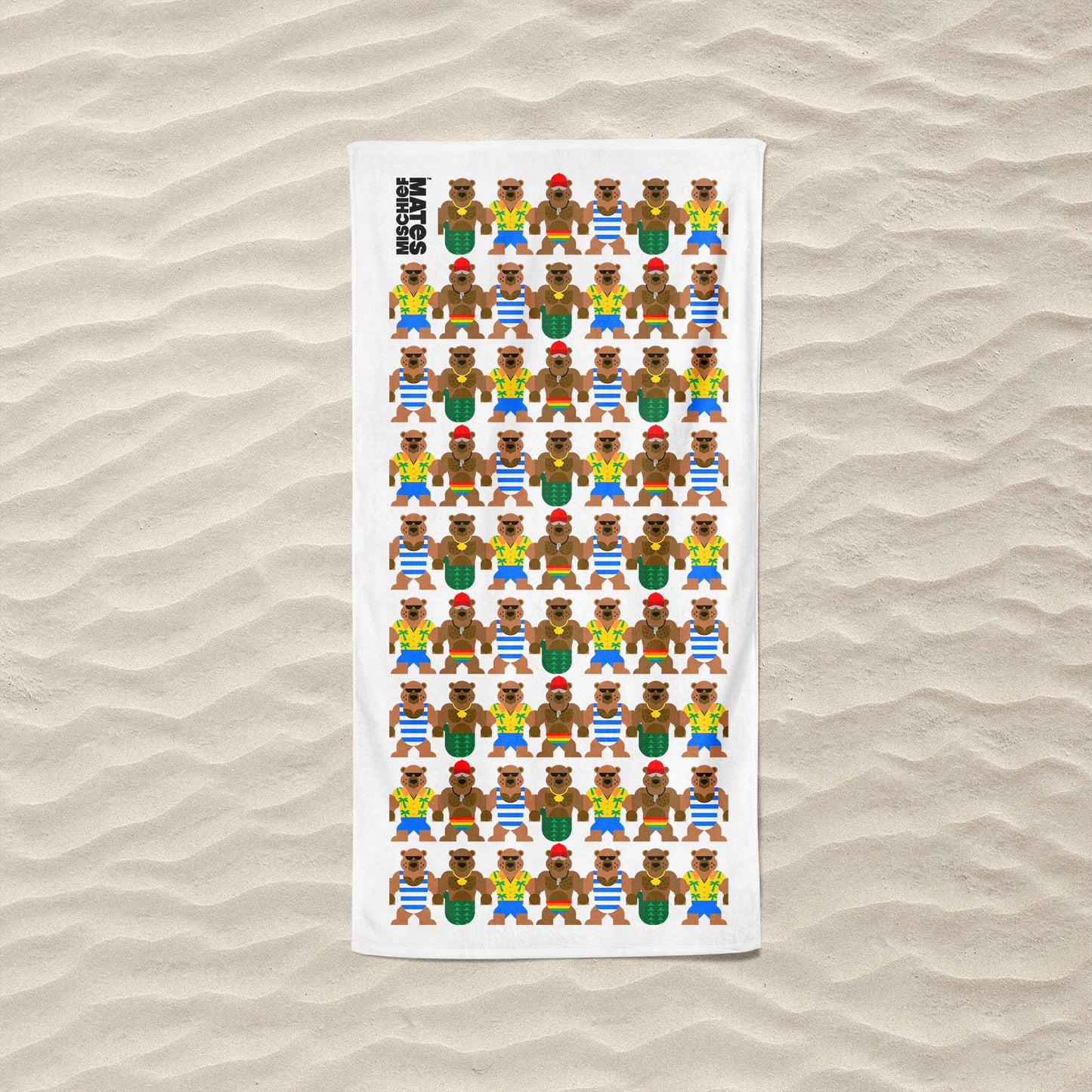 Bears of Summer Pool Towel