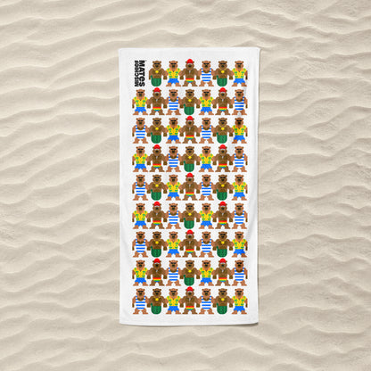 Bears of Summer Pool Towel