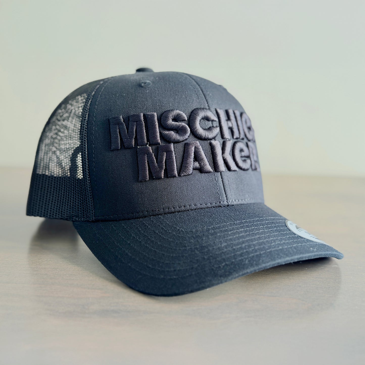 Mischief Maker Trucker Cap - Black