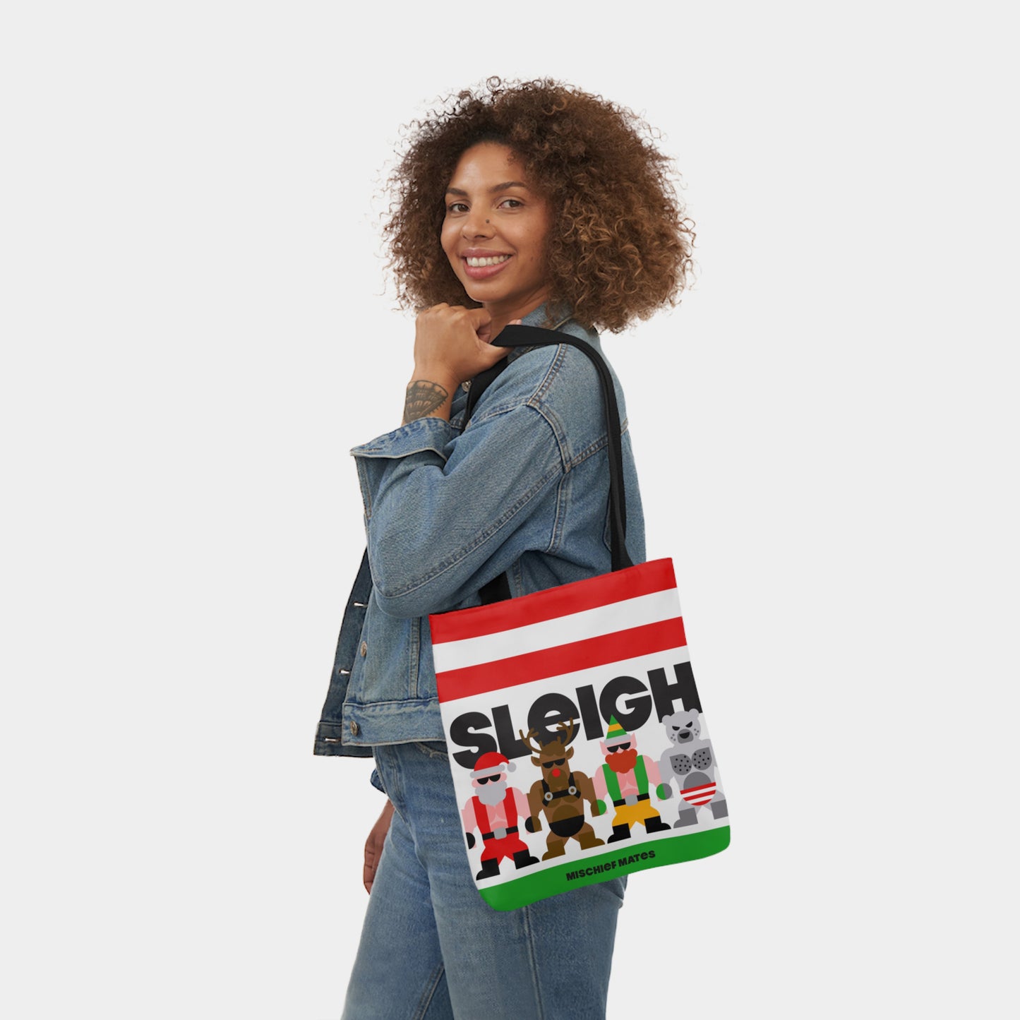 Sleigh the Holiday Tote Bag