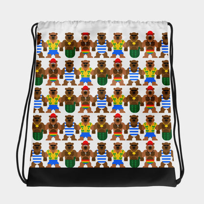 Bears of Summer Drawstring Bag