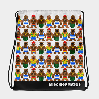 Bears of Summer Drawstring Bag