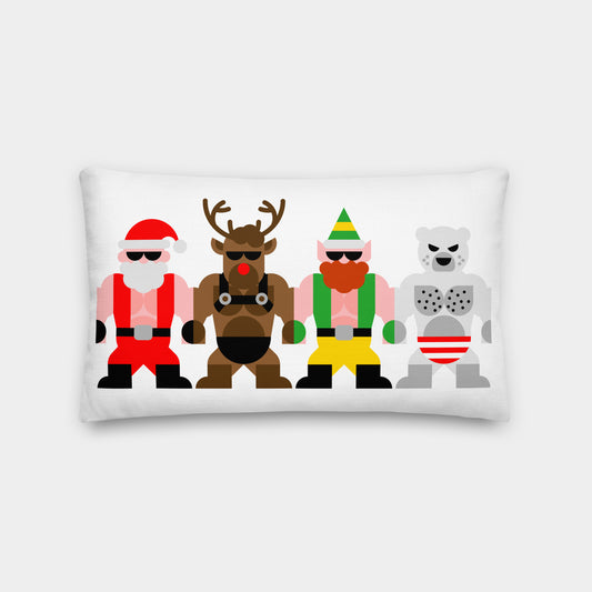 Sleigh the Holiday Pillow