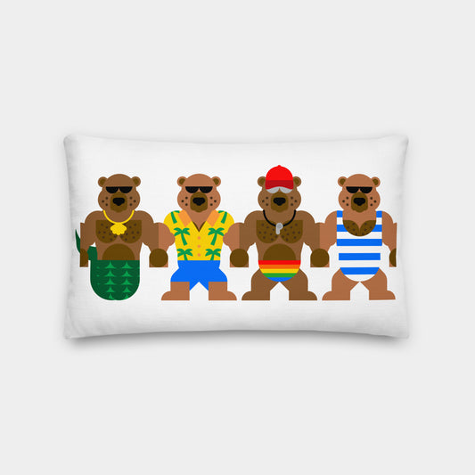 Bears of Summer Pillow