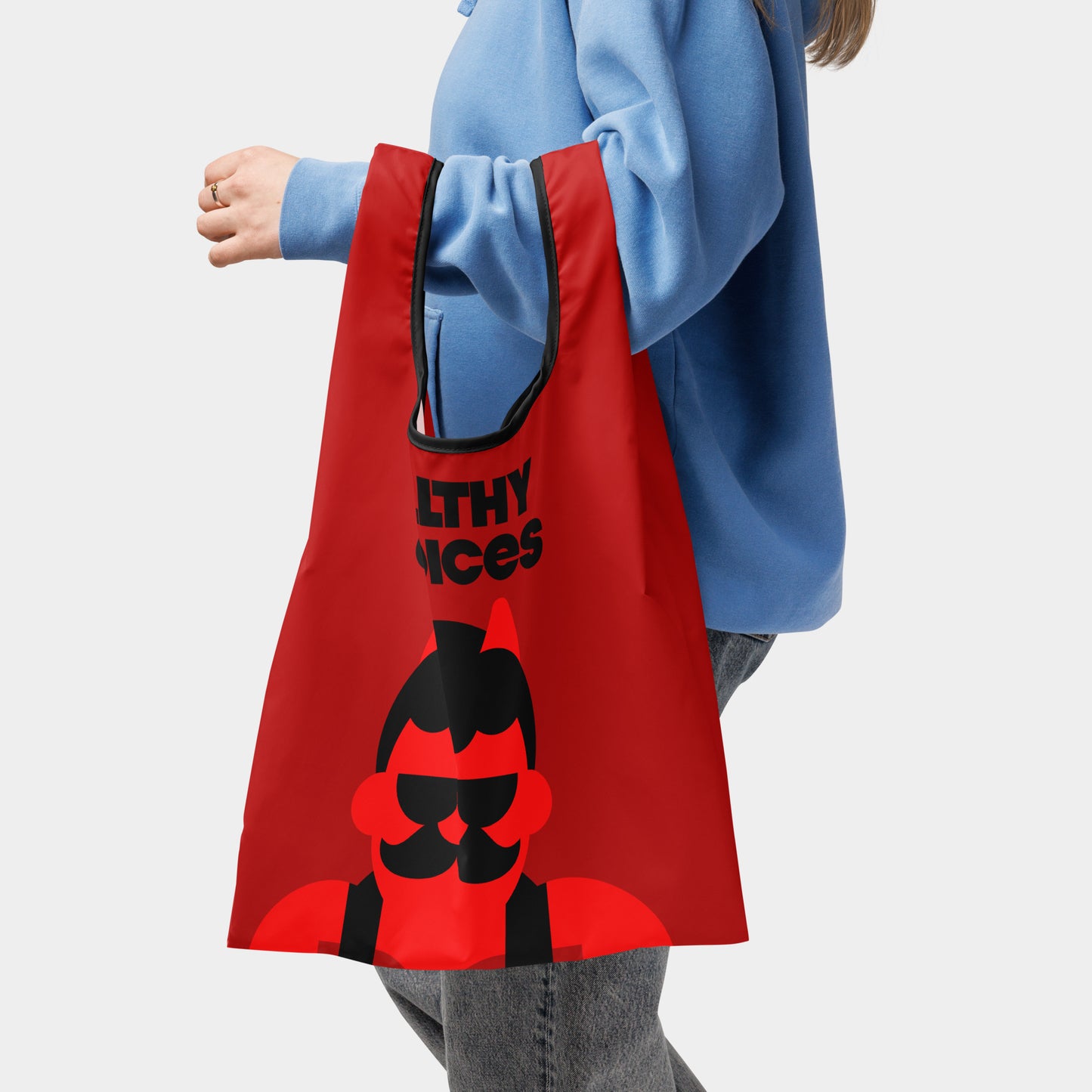 Hellthy Choices Reusable Shopping Bag