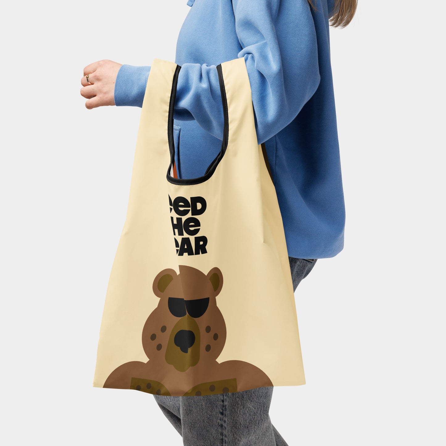 Feed the Bear Reusable Shopping Bag