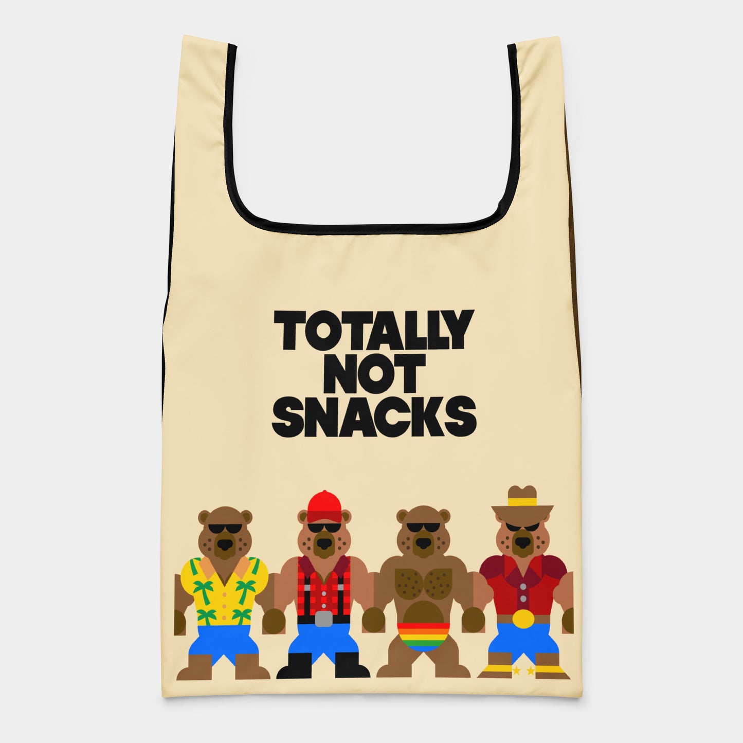 Totally Not Snacks Reusable Shopping Bag