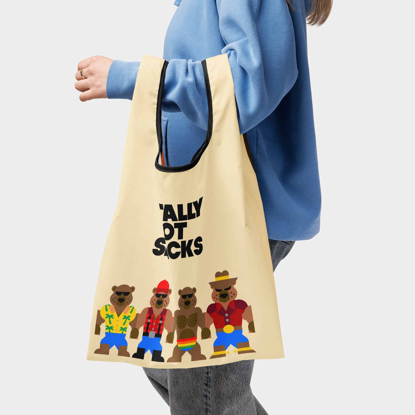 Totally Not Snacks Reusable Shopping Bag