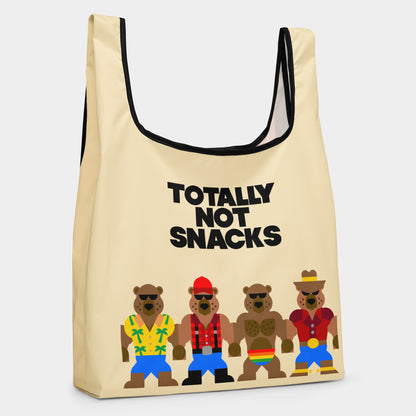 Totally Not Snacks Reusable Shopping Bag