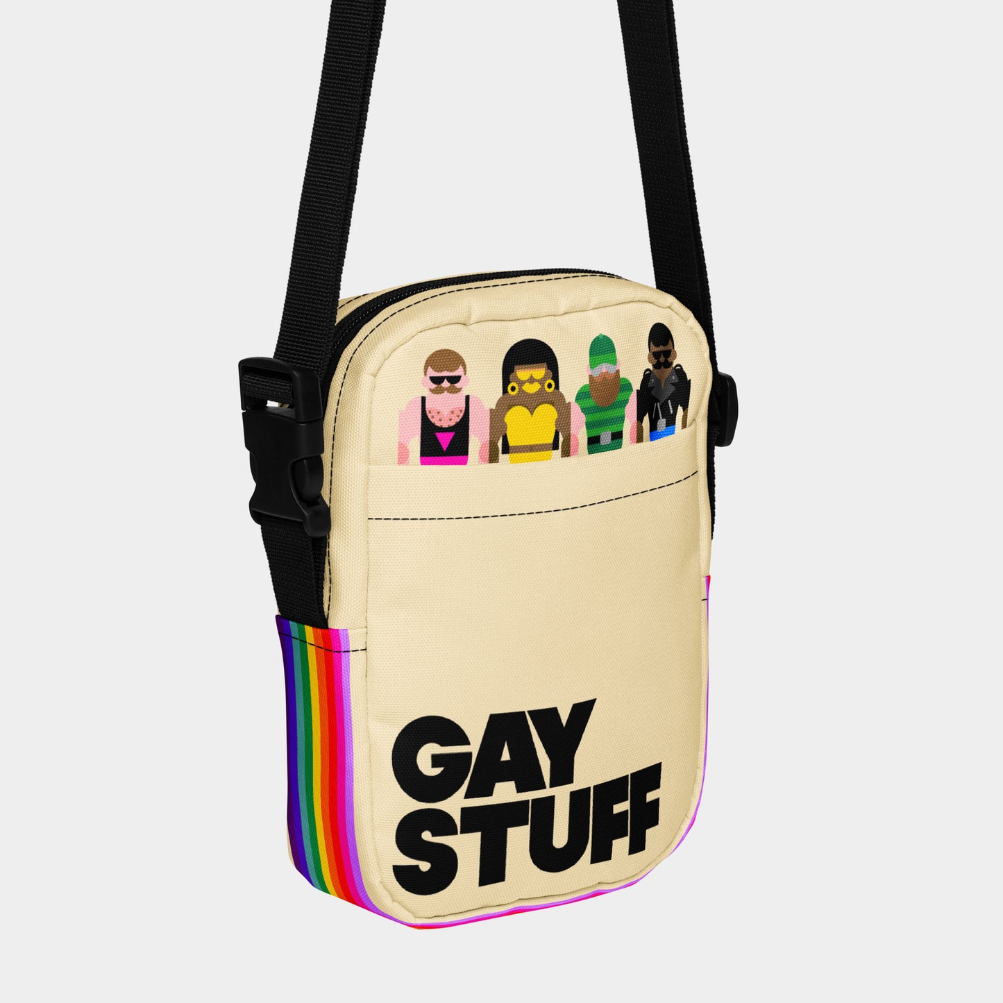 Gay Stuff Crossbody Bag