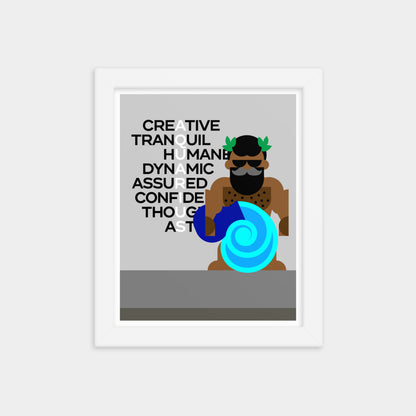 Aquarius Framed Artwork