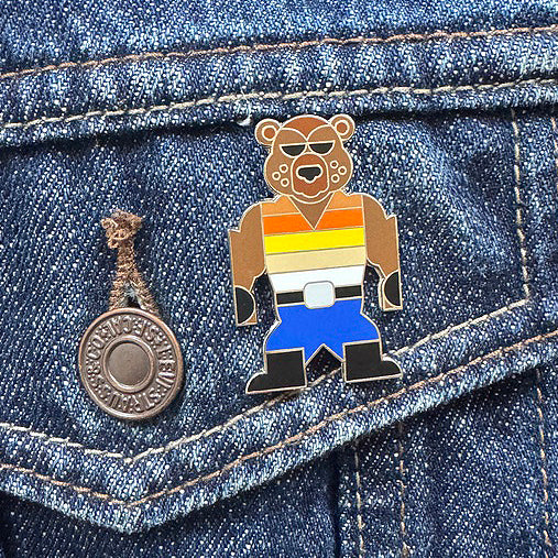 Enamel Pin Character 4-Pack