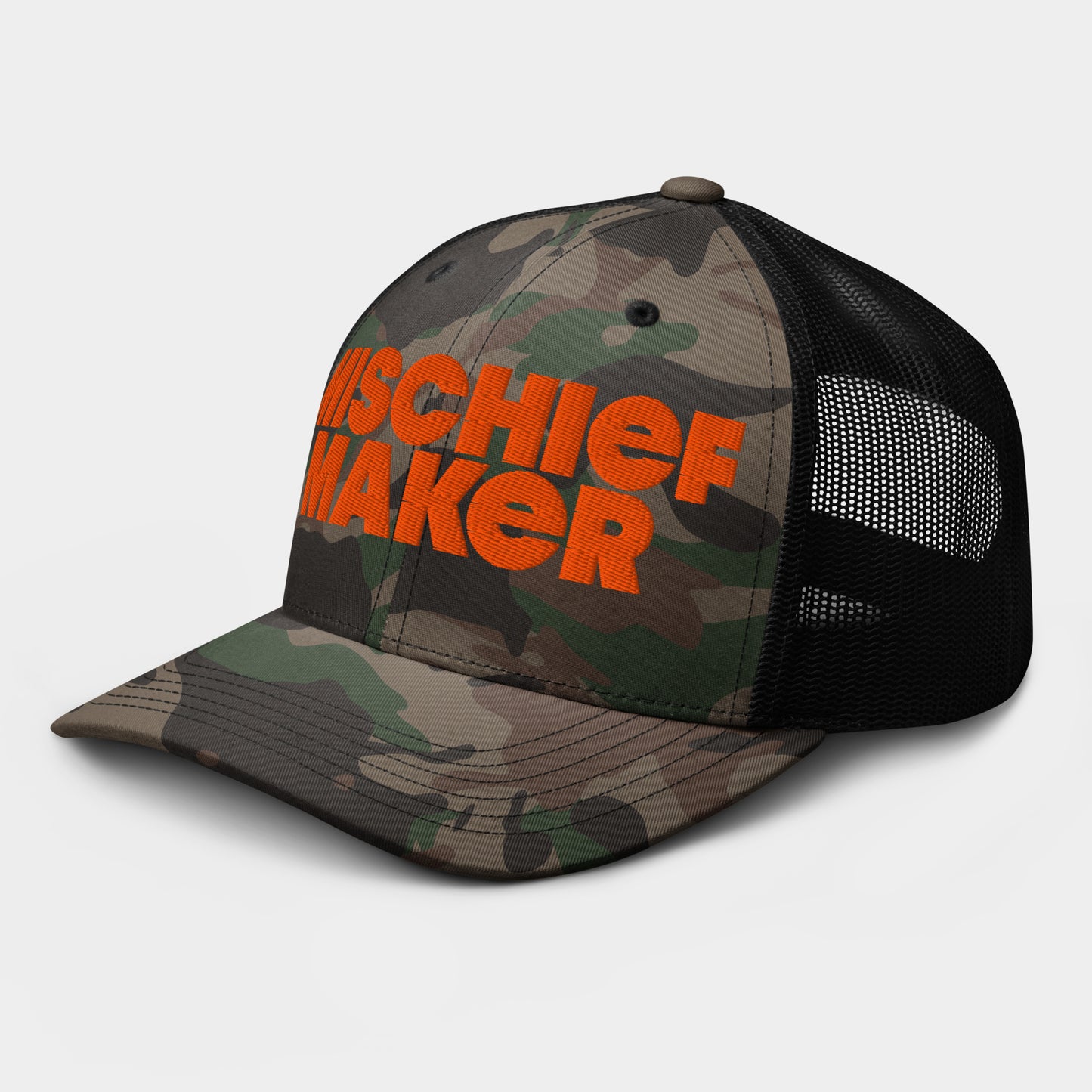 Mischief Maker Trucker Cap - Camo