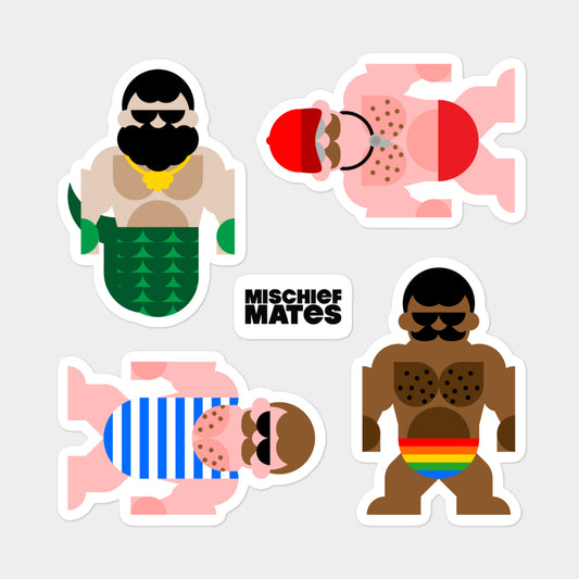 Boys of Summer Sticker Set