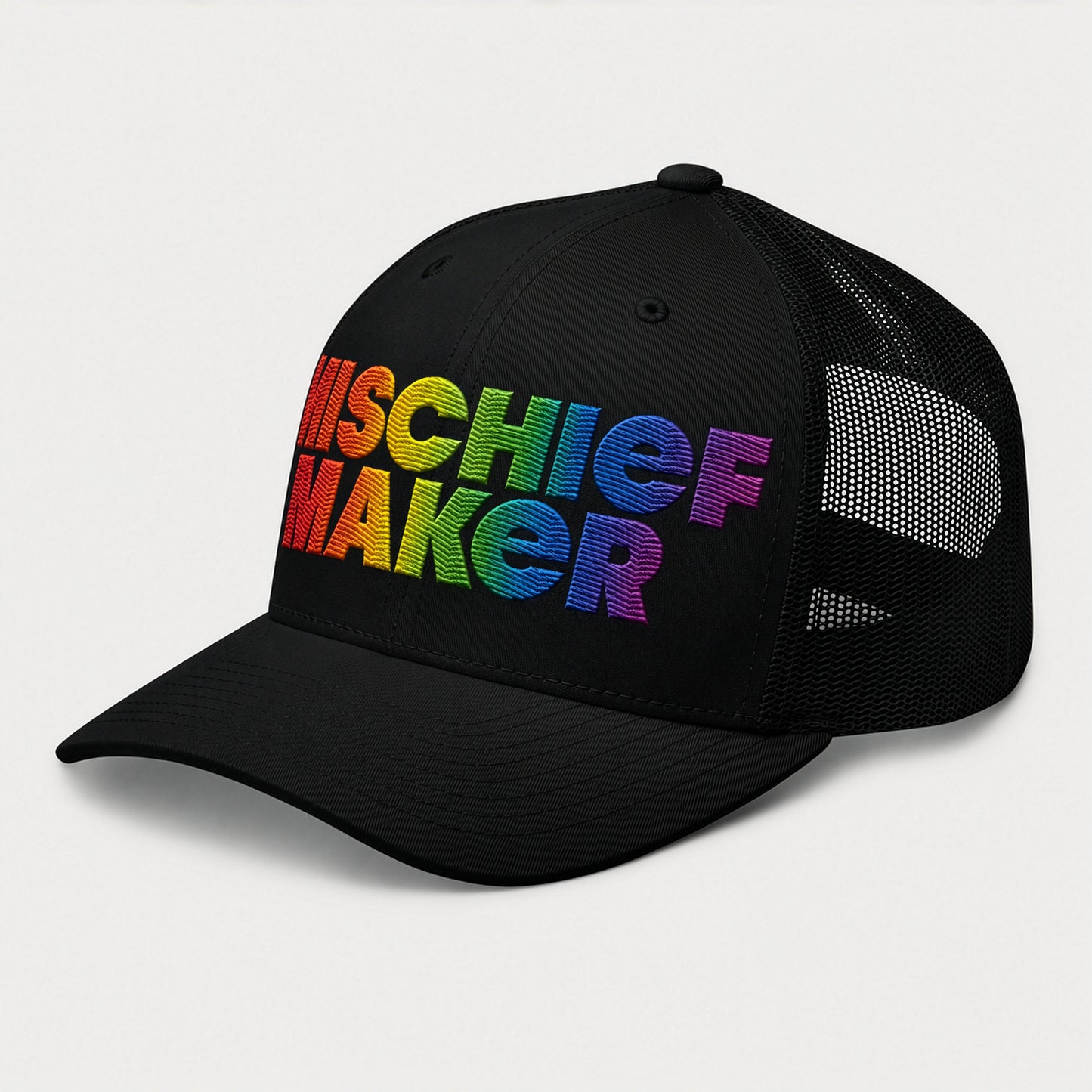 Mischief Maker Trucker Cap - Rainbow