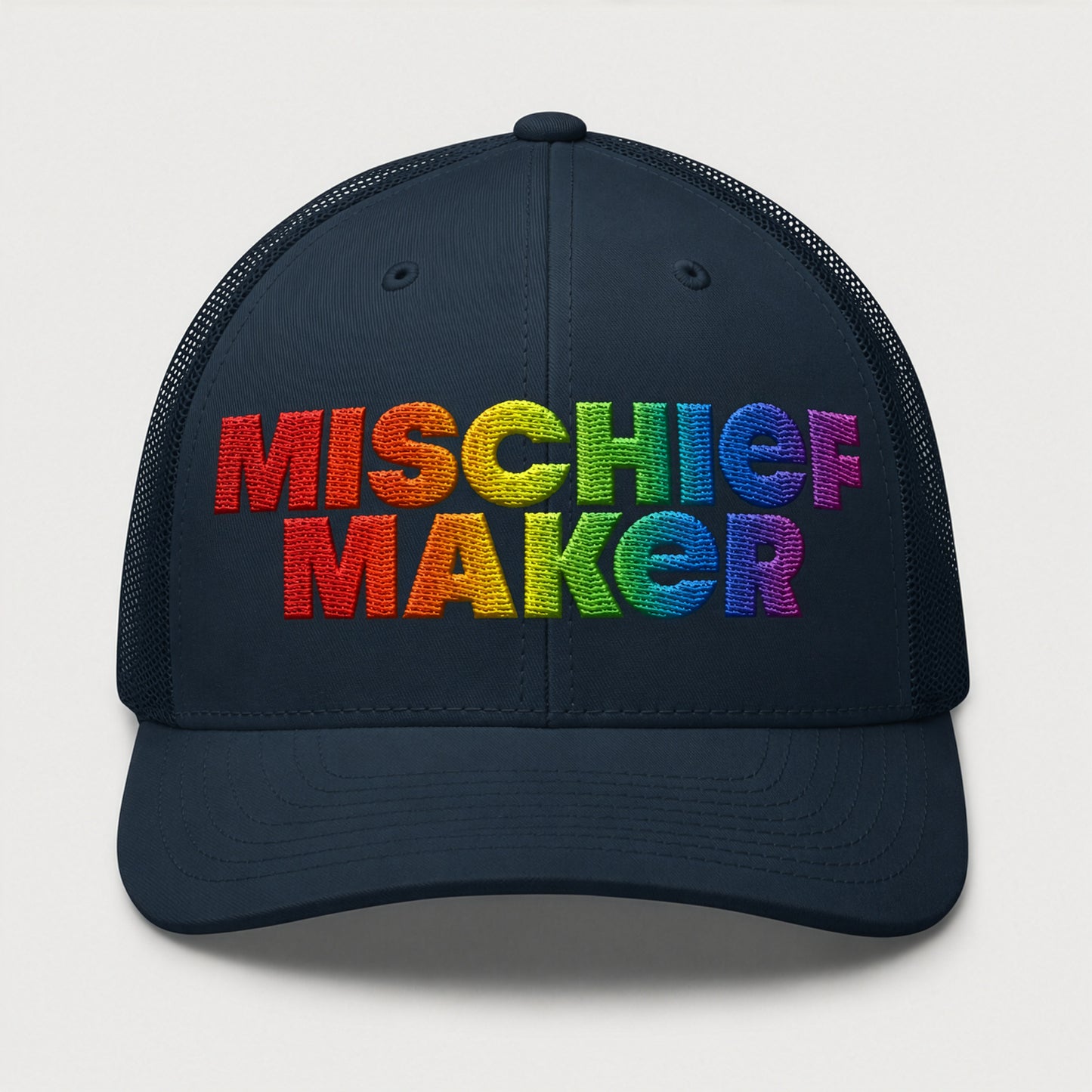 Mischief Maker Trucker Cap - Rainbow