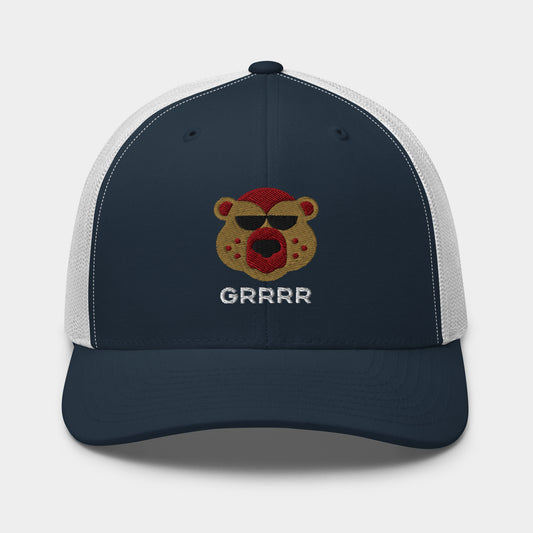 GRRR Bear Trucker Cap