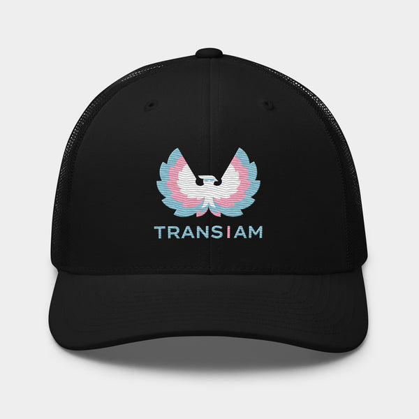 Trans I Am Trucker Cap