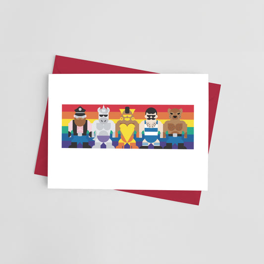 Pride Mates Greeting Card