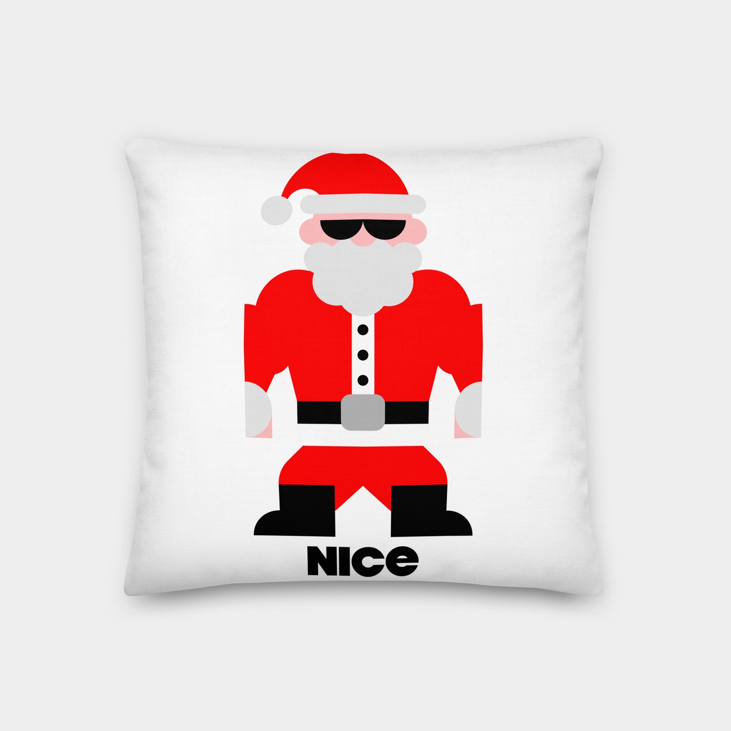 Naughty and Nice Holiday Pillow