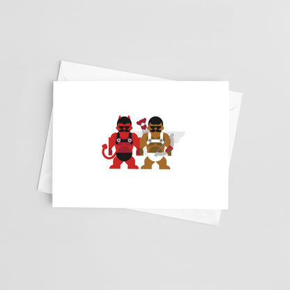 Opposites Attract 2 Valentine Card Pack