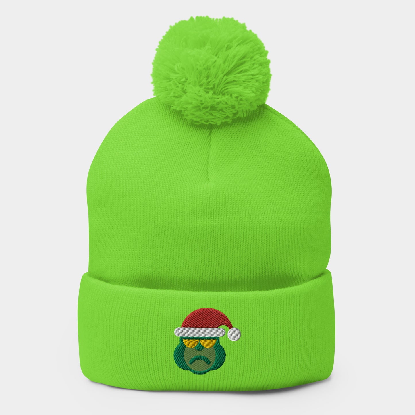 Grouch Pom-Pom Beanie