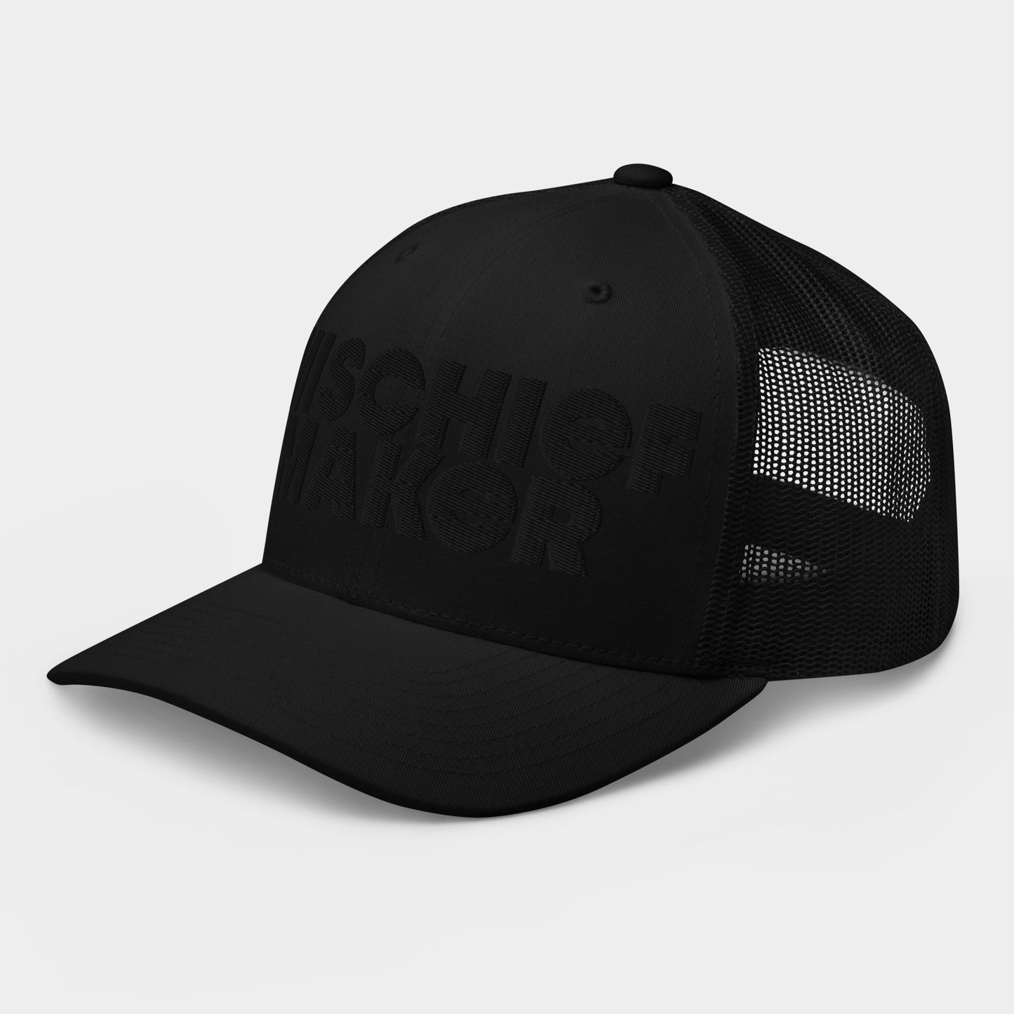 Mischief Maker Trucker Cap - Black