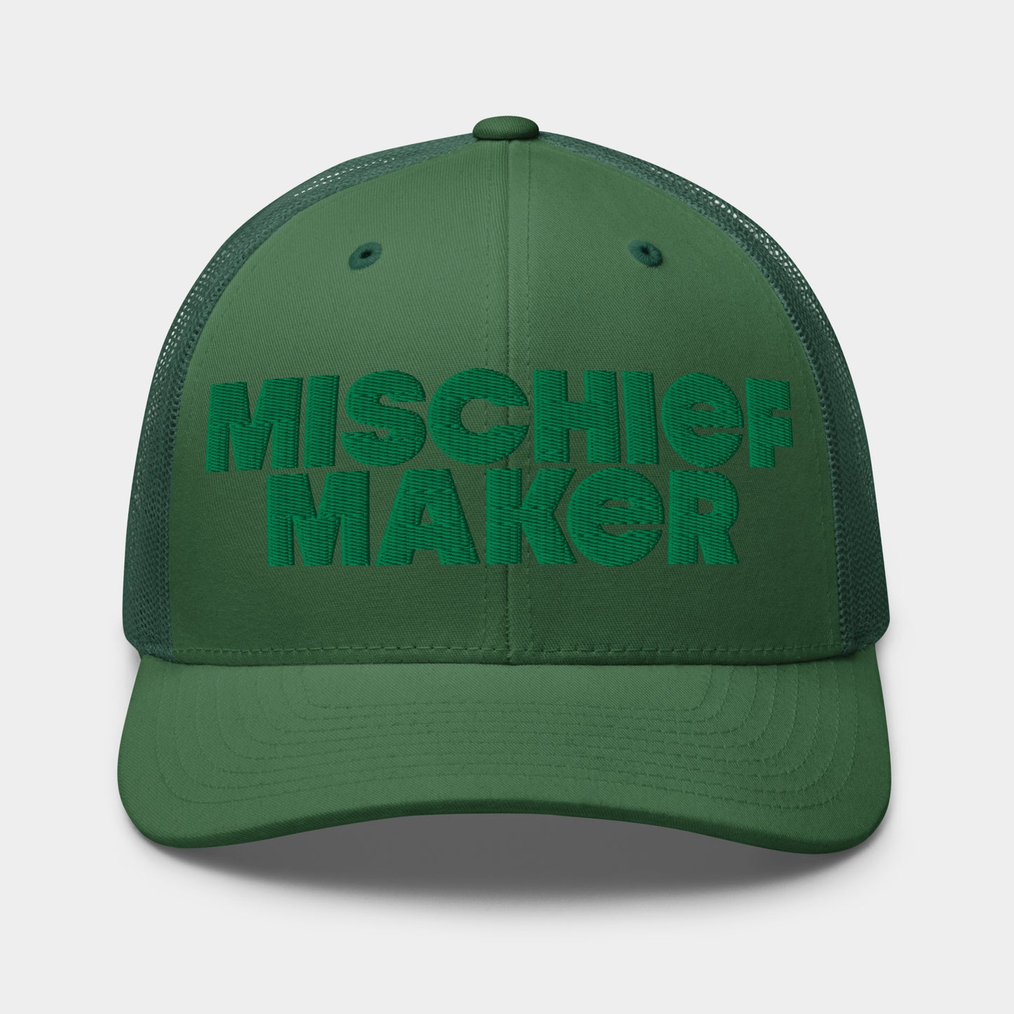 Mischief Maker Trucker Cap - Green