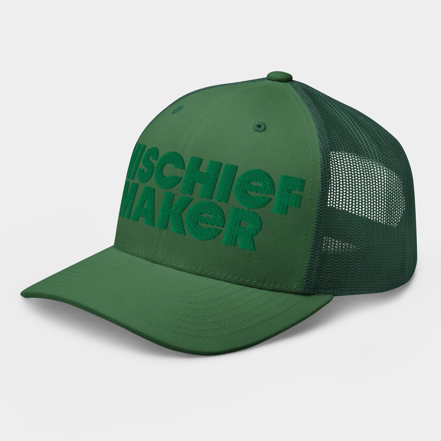 Mischief Maker Trucker Cap - Green