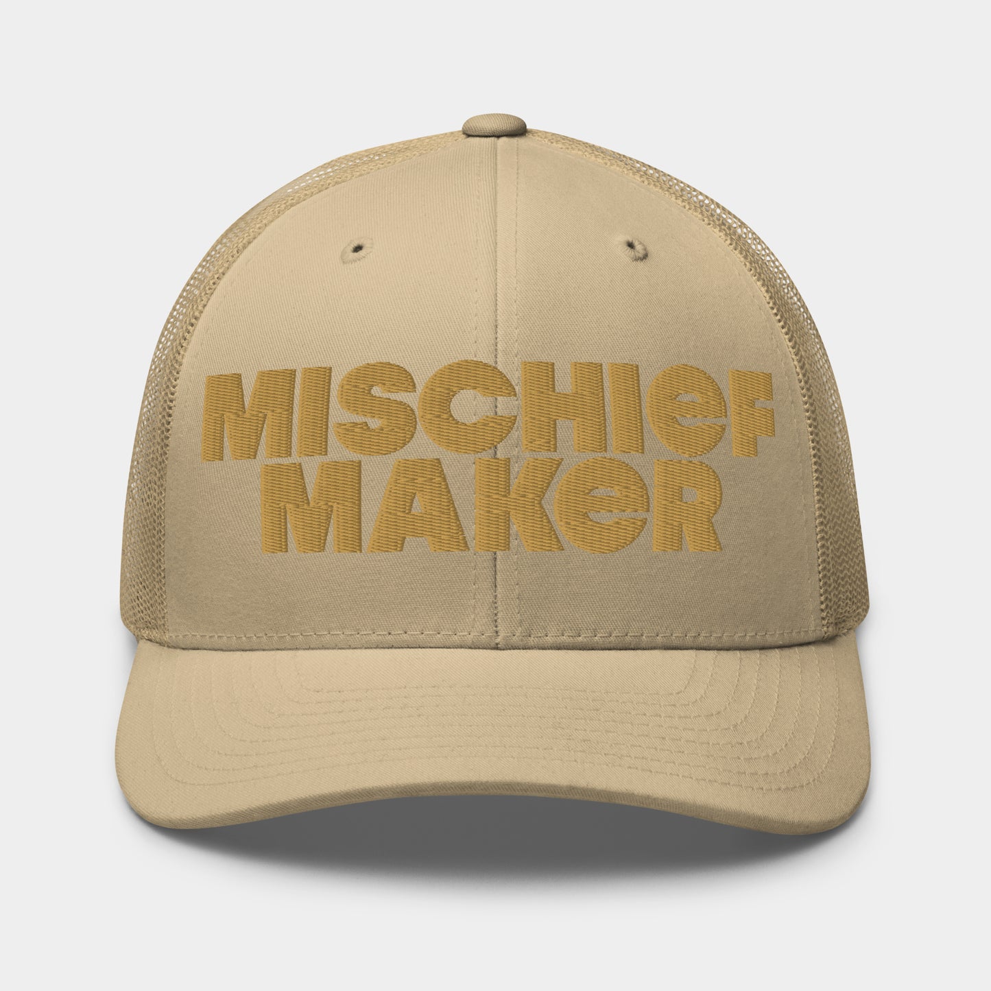 Mischief Maker Trucker Cap - Khaki