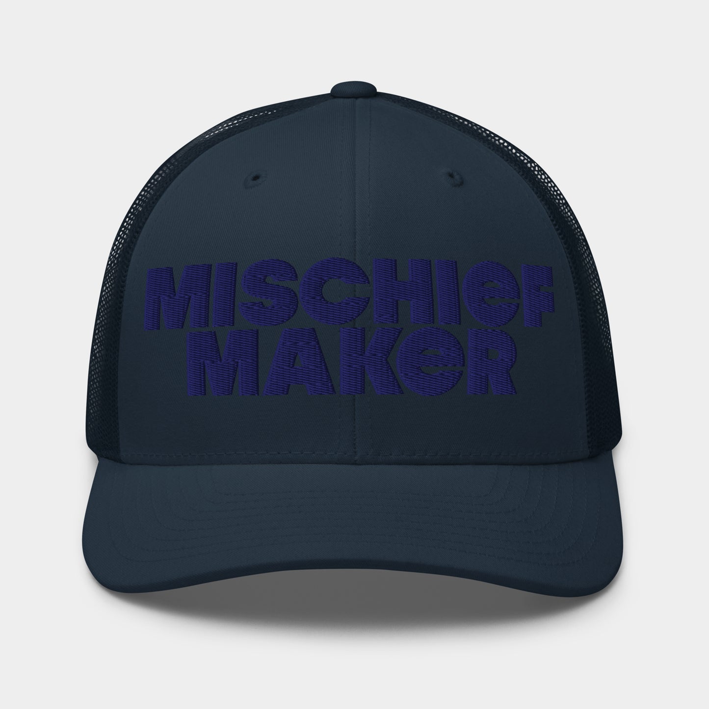 Mischief Maker Trucker Cap - Navy