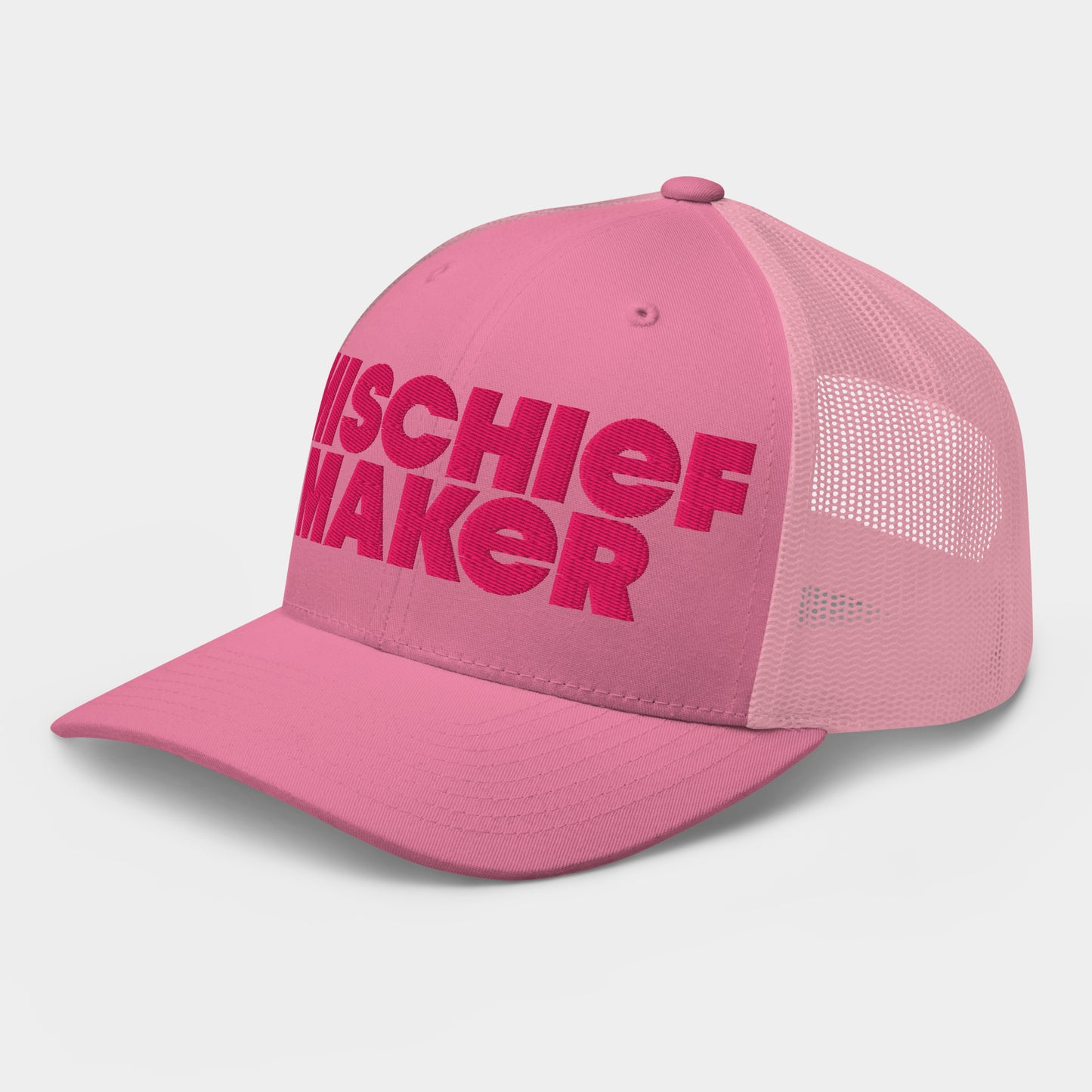 Mischief Maker Trucker Cap - Pink