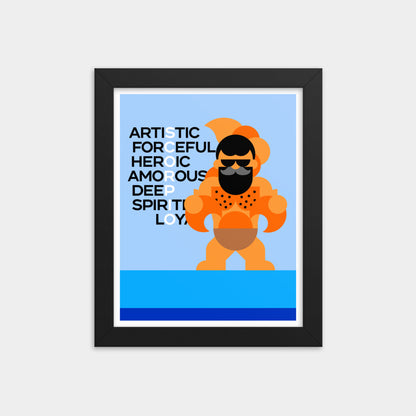 Scorpio Framed Artwork