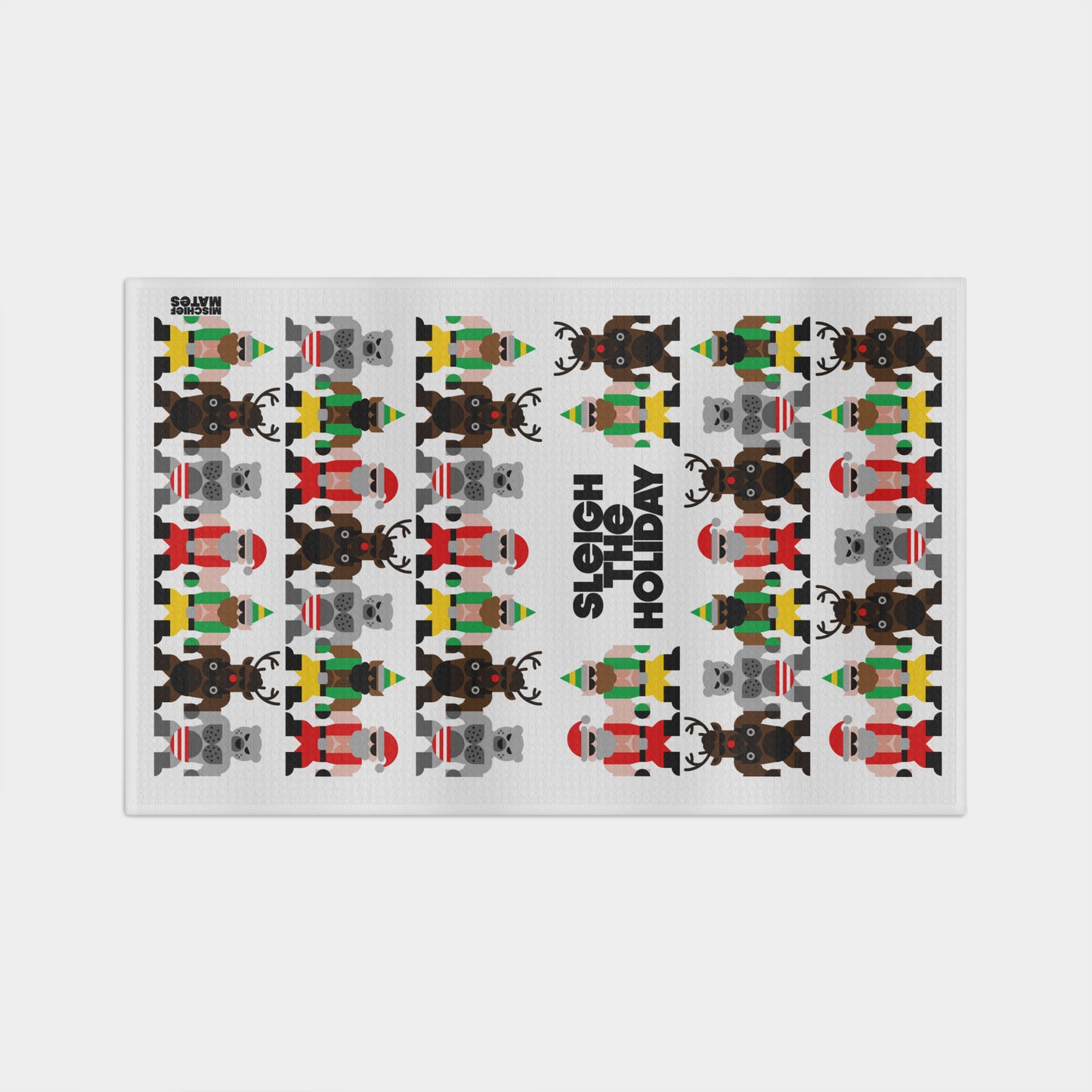 Sleigh the Holiday Tea Towel