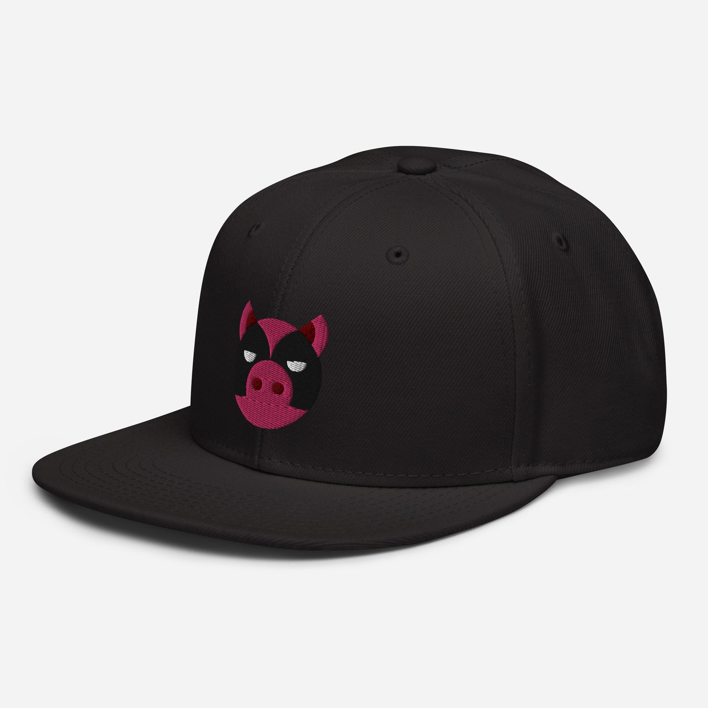 Curly the Pig Snapback Hat