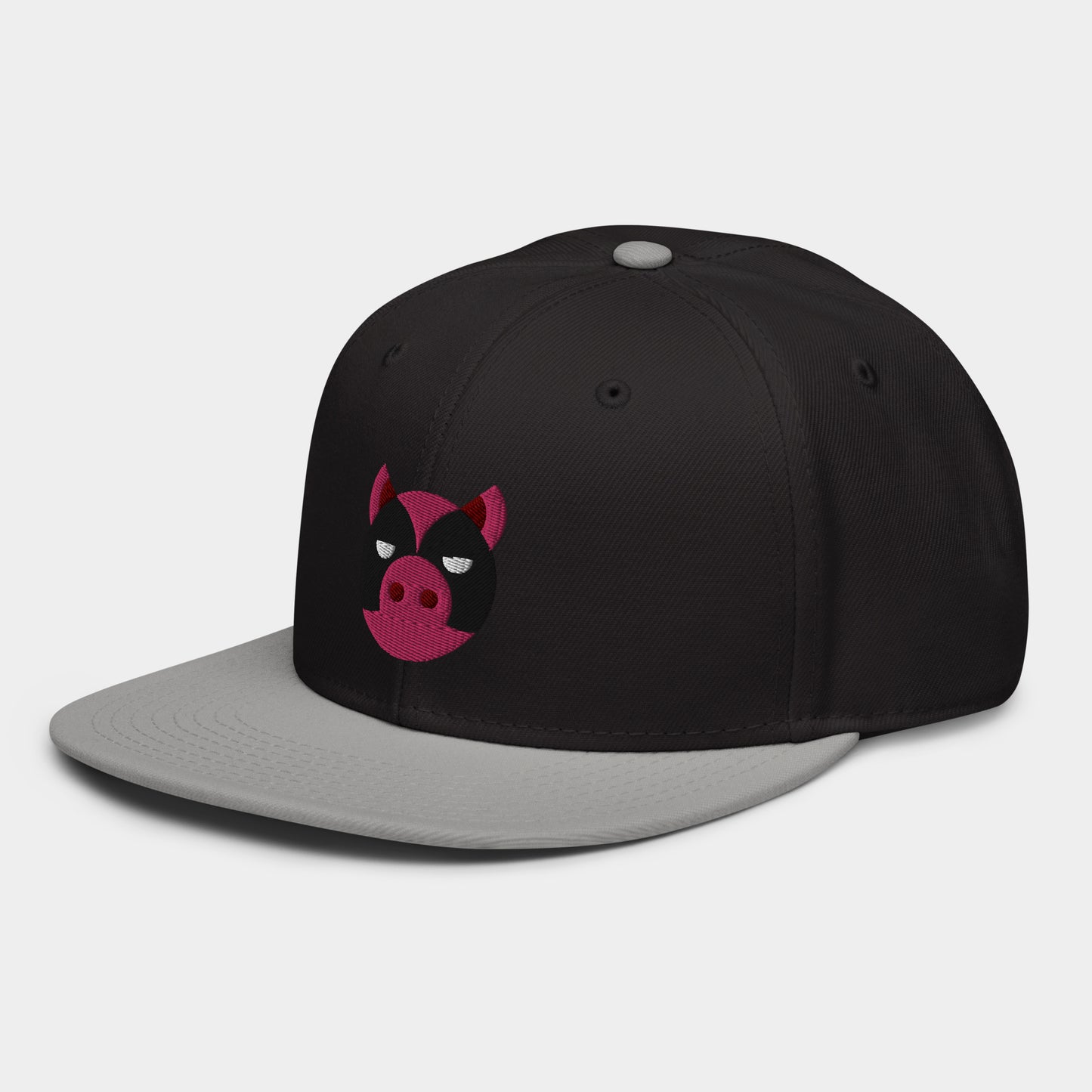 Curly the Pig Snapback Hat