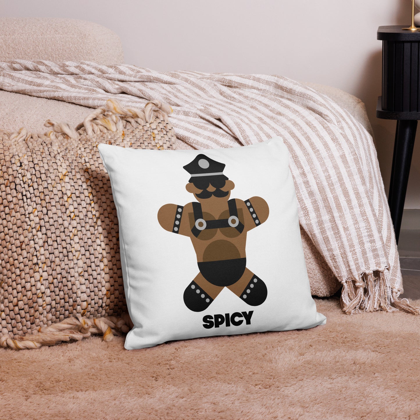 Sweet and Spicy Holiday Pillow