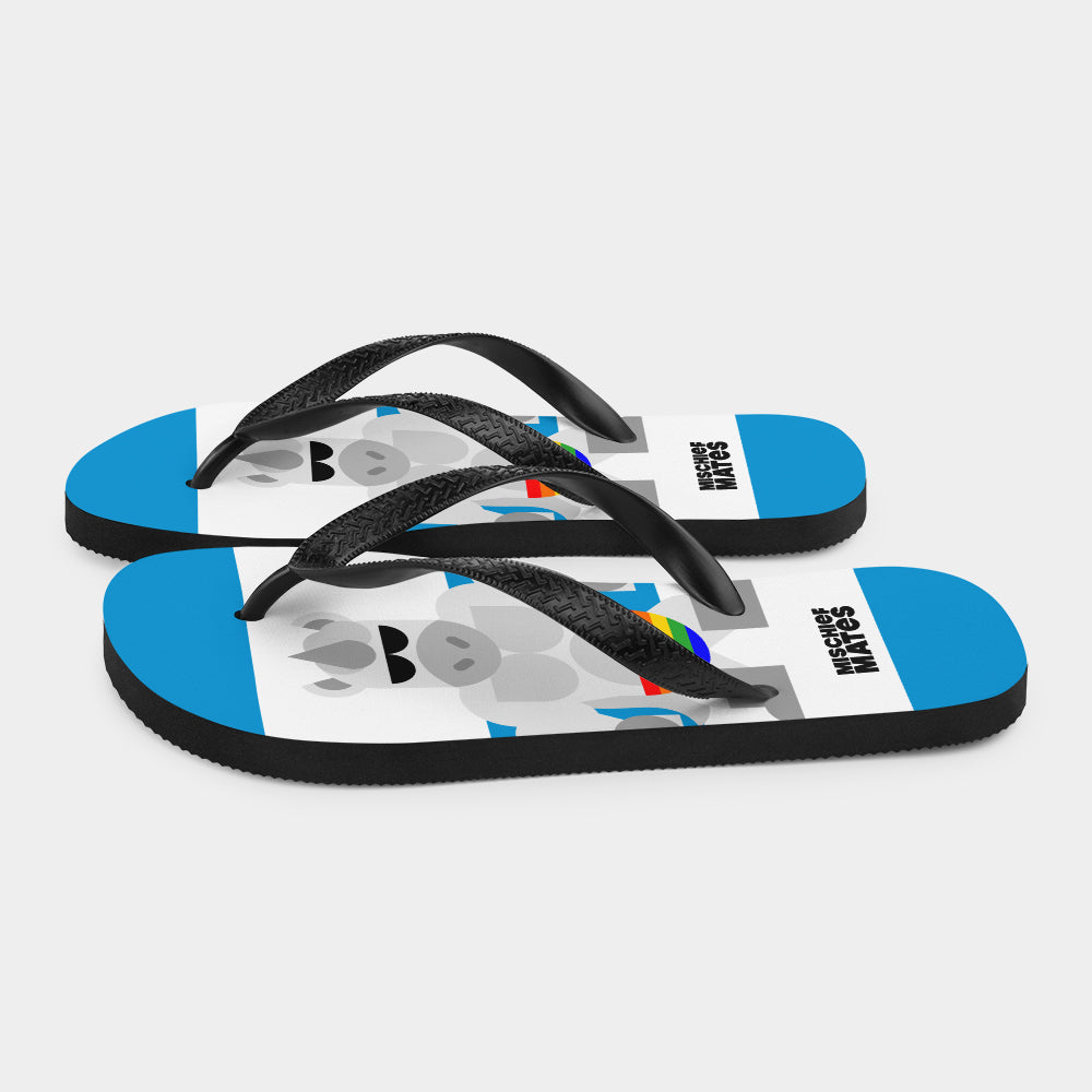 Uno the Unicorn Flip-Flops