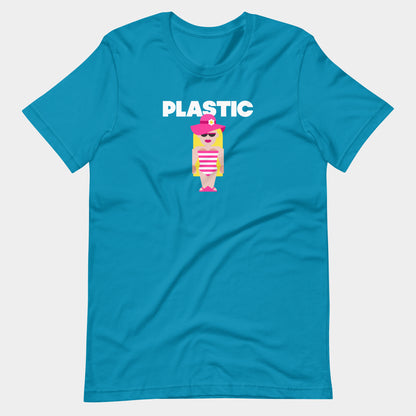 Plastic Barbara on Aqua
