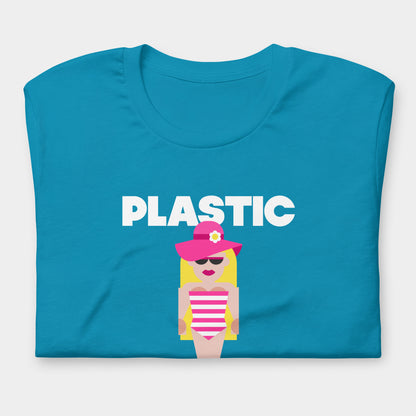 Plastic Barbara on Aqua